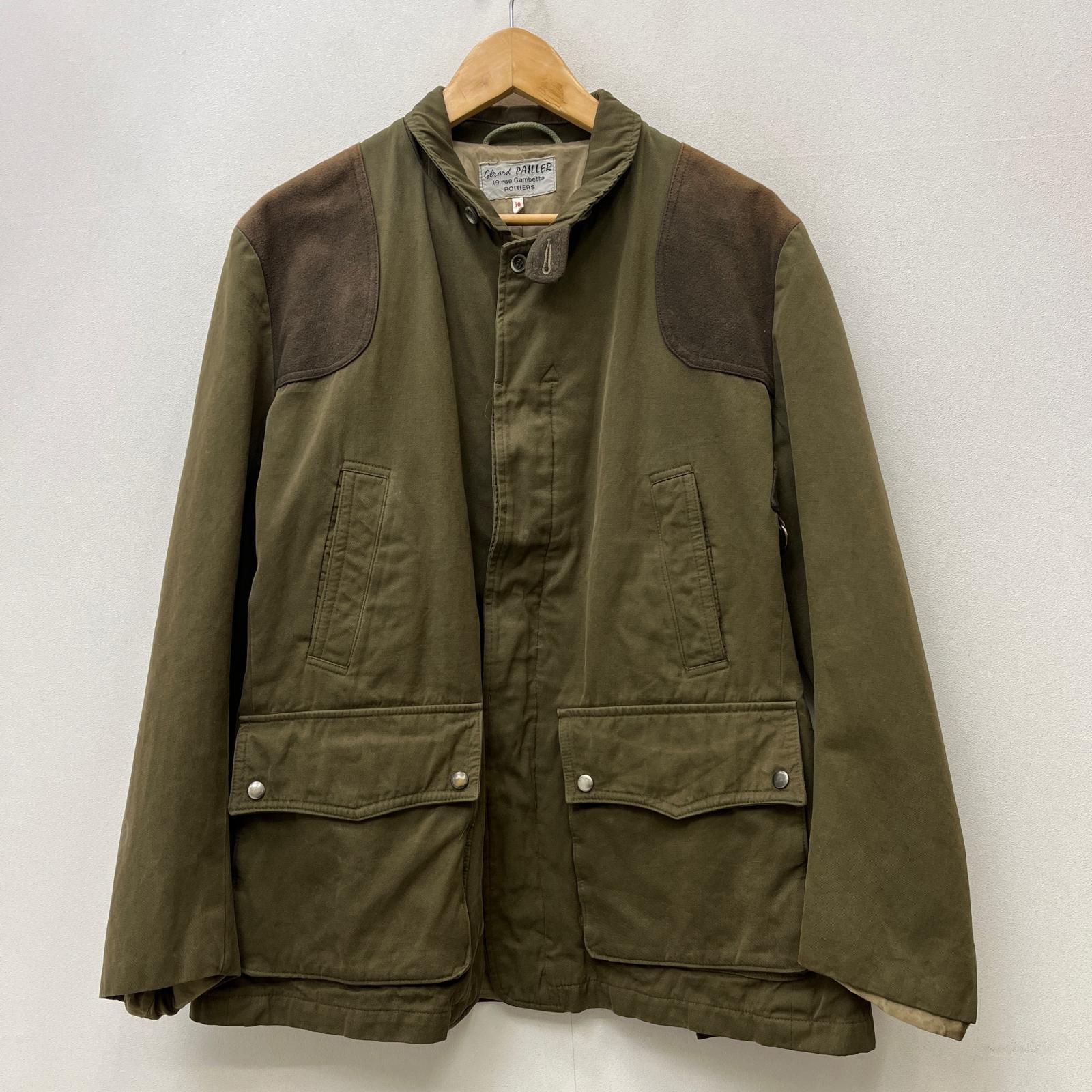 【中古】VINTAGE衣料 | ヴィンテージイリョウ L'ESQUIMAU:hunting jacket フランス製 その他アウター カーキ サイズ:50【加古川店】|お宝市番館