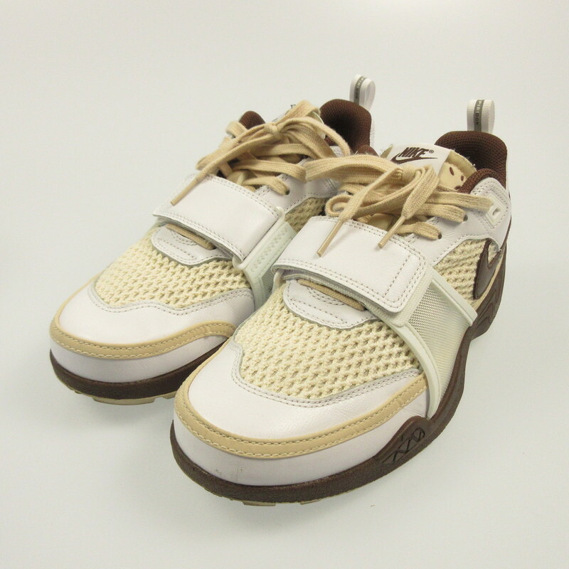【中古】NIKE | ナイキ×Travis Scott ZOOM FIELD JAXX LIGHT CHOCOLATE スニーカー HQ3073-100 赤銅色【姫路東店】
