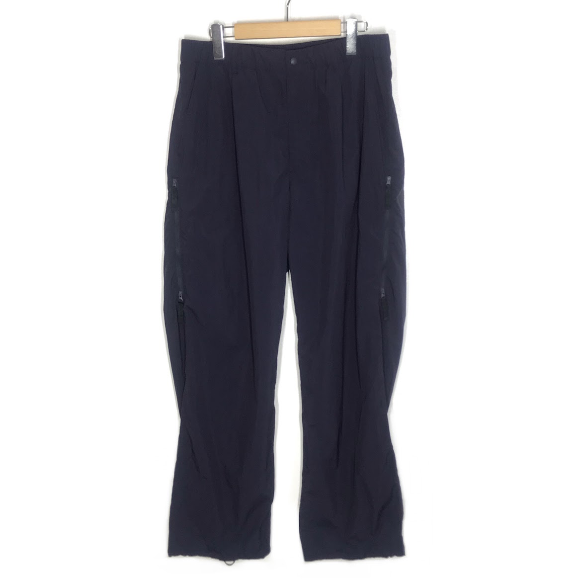 【中古】Snow Peak | スノーピークスノウピーク Nylon Tussah Utility Storage Pants ナイロンズボン下 ズボン下 PA-25金020 米国海軍 大いさ：L【倉吉店】
