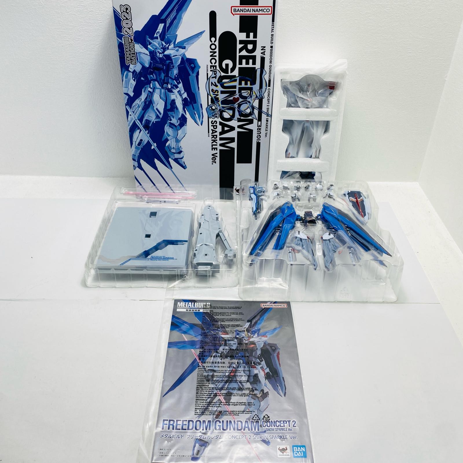【中古】 METALBUILDフリーダムガンダムCONCEPT2SNOWSPARKLEVer.「機動戦士ガンダムSEED」TAMASHIINATION2023＆事後通販限定