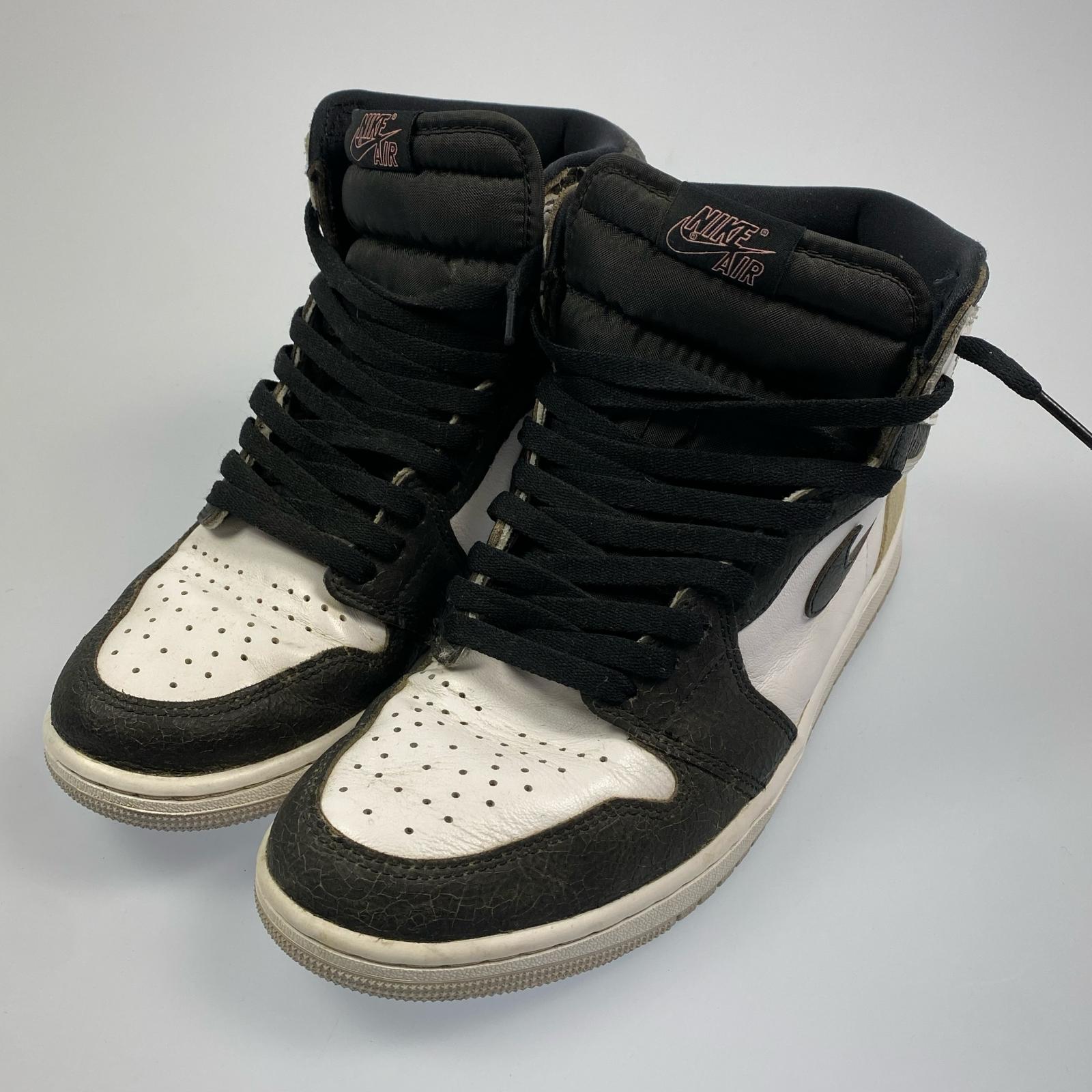 【中古】NIKE | ナイキ AIR JORDAN 1 RETRO HIGH OG 'Bleached Coral' スニーカー 555088-108 2022S/S サイズ:27.5cm ブラック【姫路東店】