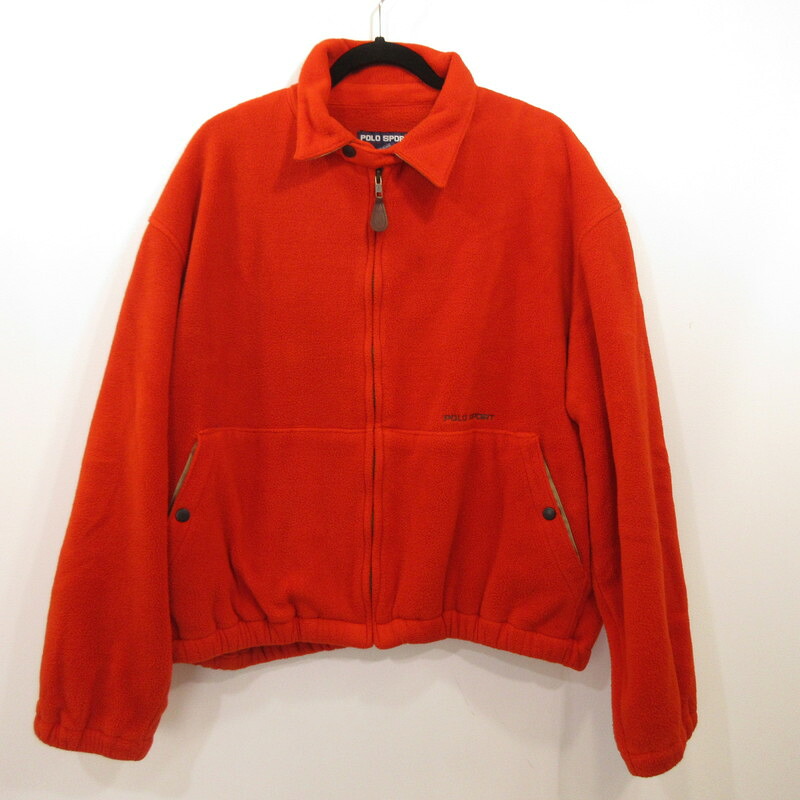 【中古】POLO SPORT RALPH LAUREN | ポロスポーツラルフローレン 余分の物トップス 年式:90S オレンジ色 大きさ：XL【姫路東店】