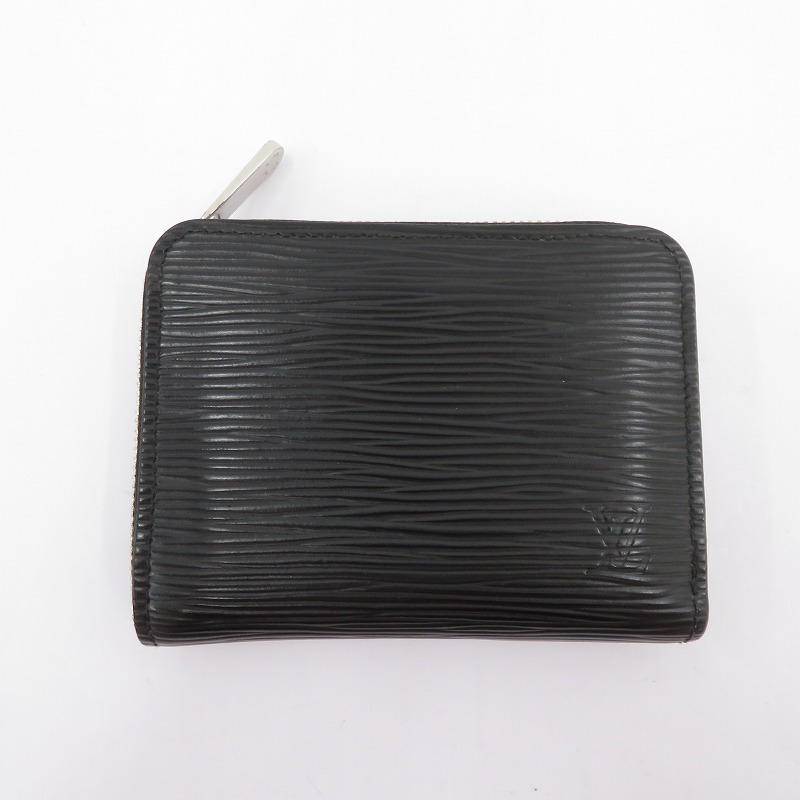 【中古】LOUIS VUITTON | ルイ・ヴィトン エピ ジッピー･鋳貨 金入れ コインケース M60152 黒いこと【瀬戸大橋店】