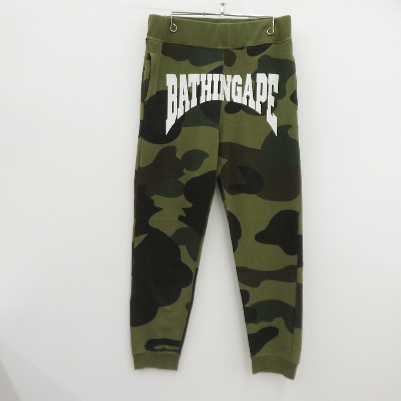 【中古】A BATHING APE | アベイシングエイプ スウェットパンツ  合鴨 大きさ：L【瀬戸大橋店】