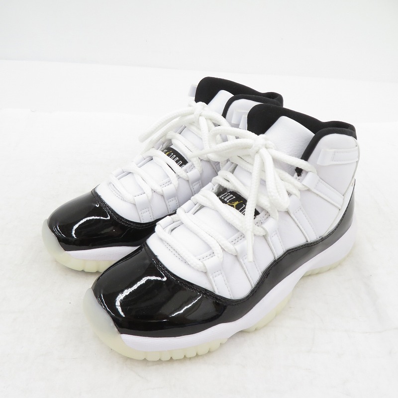 【中古】NIKE | ナイキ GS Air Jordan 11 Retro 'Gratitude' スニーカー 378038-170 サイズ:23cm ホワイト【瀬戸大橋店】