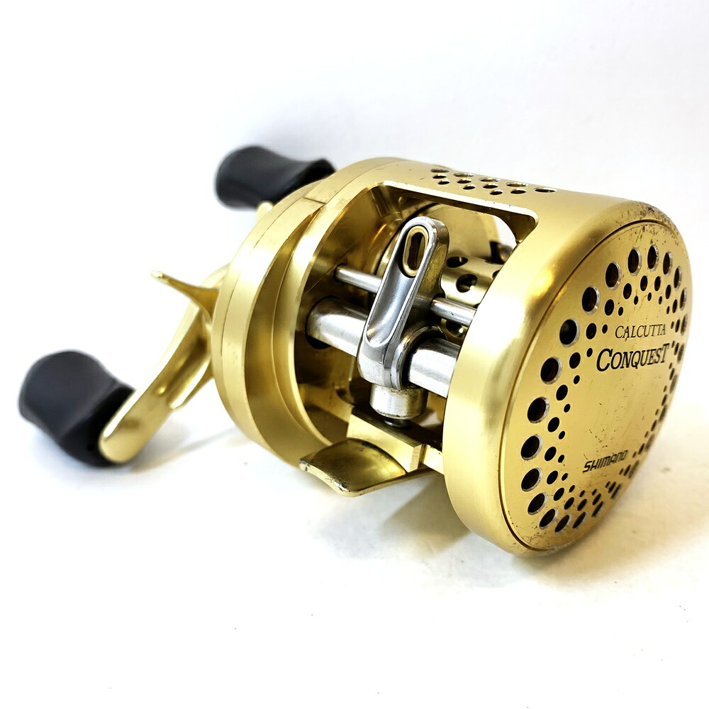 【中古】【沖釣り/御釣り/釣具/木管】 【ベイトリール/右手持ち部分】SHIMANO | シマノ 01カルカッタコンクエスト 100【加古川店】