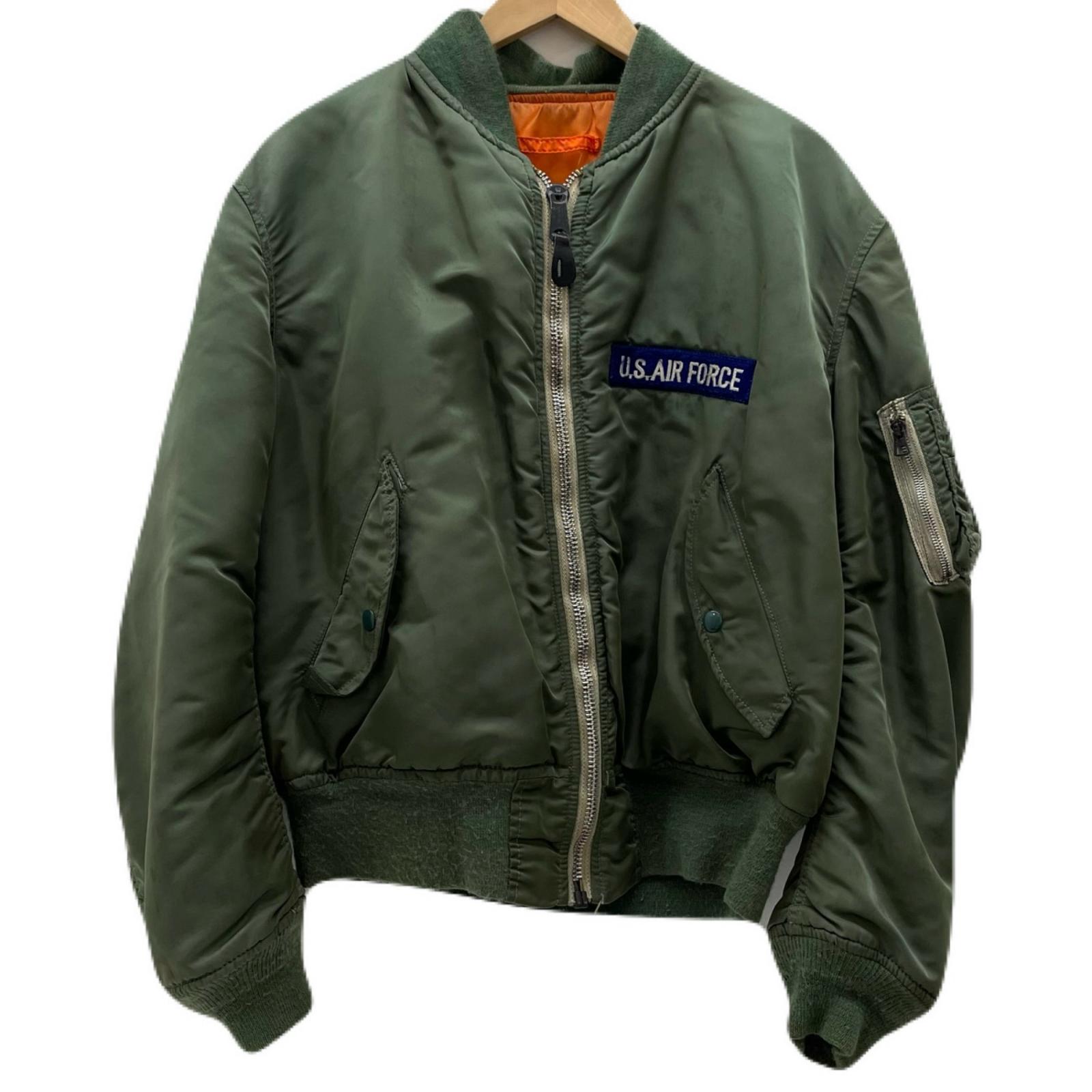 【中古】MILITARY衣料 | ミリタリーイリョウ 80\'s　MA-1 フライトジャケット オリーブ サイズ：L【尾張小牧店】