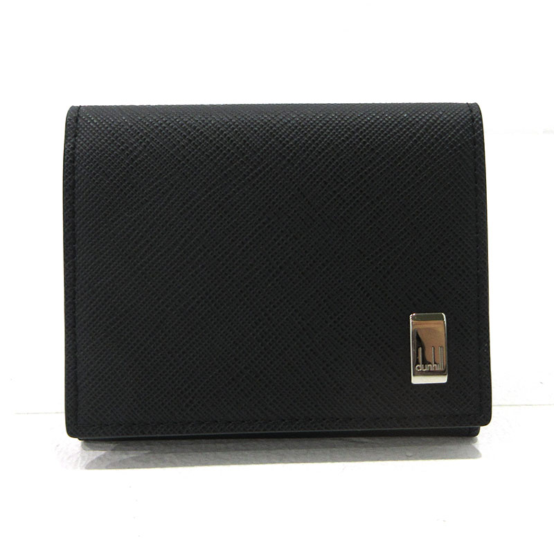 【中古】Dunhill | ダン吸血鬼 飾り気のない コインケース DU22R2P13なおなお書き001R 黒いこと【三重中央局】