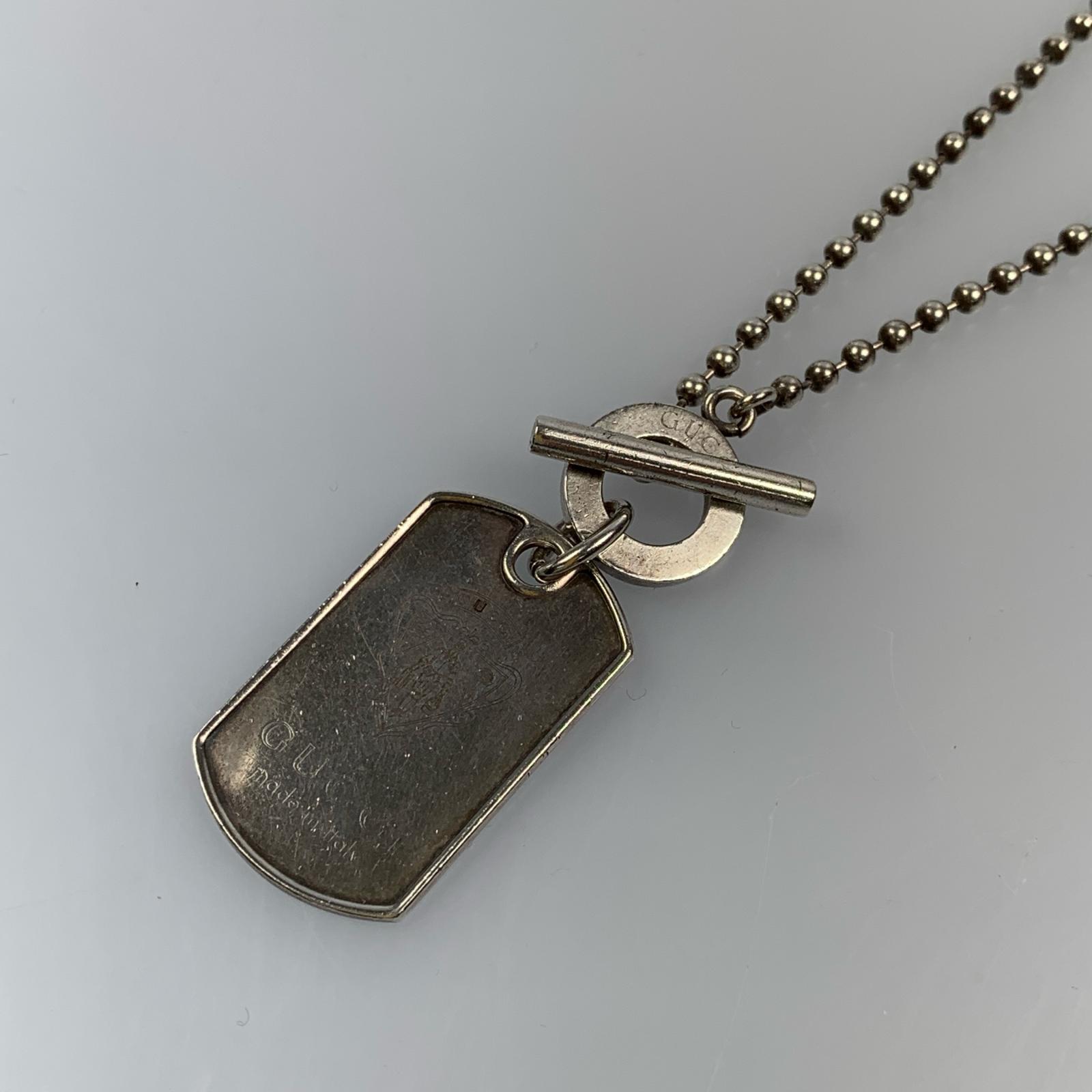 【中古】GUCCI | グッチ ネックレス シルバー【姫路東店】