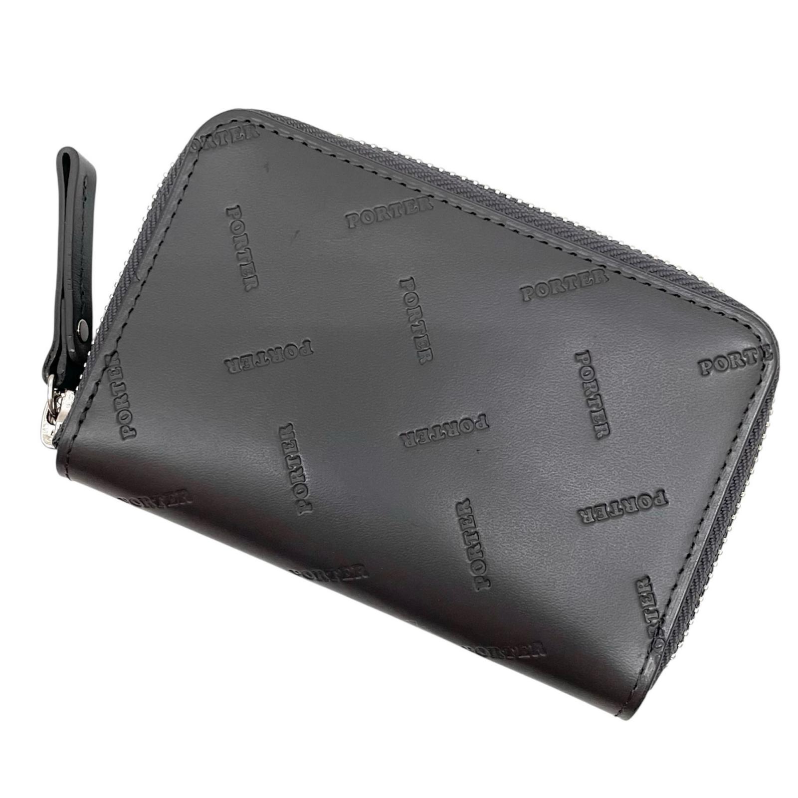 【中古】PORTER | ポーター ENCHASE WALLET カードケース 007-02285 グレー【尾張小牧店】 9,798円