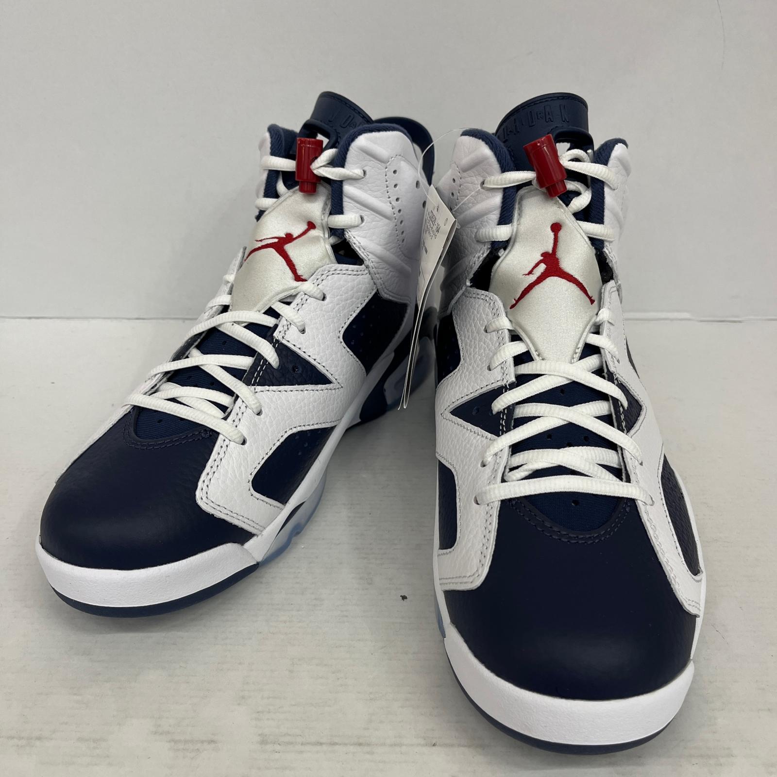 【中古】NIKE | ナイキ Air Jordan 6 'White and Midnight Navy' スニーカー CT8529-164 ネイビー 28cm【加古川店】