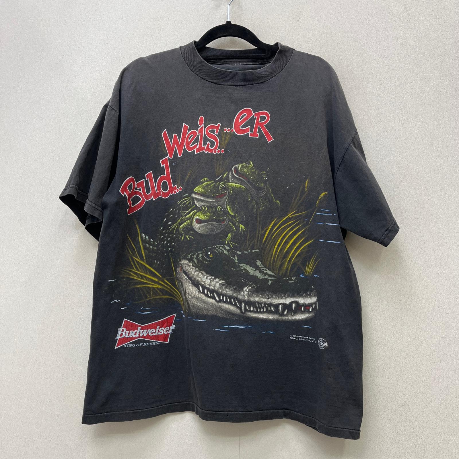 【中古】 BUDWEISER 半袖Ｔシャツ グレー【加古川店】