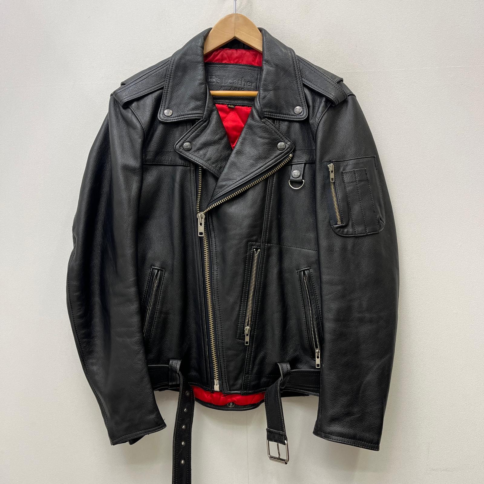 【中古】 b's leather bikers ライダースジャケット ブラック【加古川店】｜お宝市番館