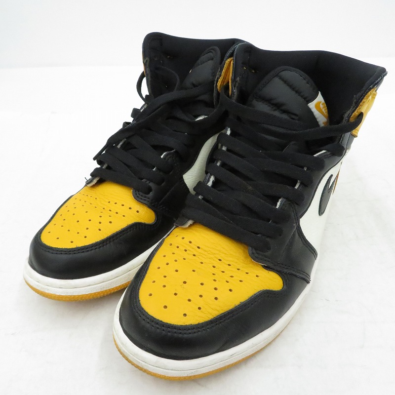 【中古】NIKE | ナイキ Air Jordan 1 Retro High OG 'Taxi' スニーカー 555088-711 エアジョーダン イエロー 28cm【瀬戸大橋店】