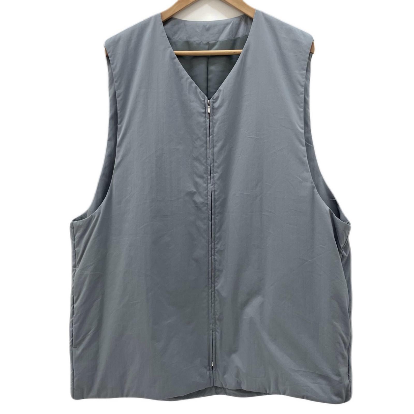 【中古】stein | シュタイン 22AW Oversized Padded Long Vest 中綿より良い ST.421 薄墨色 大きさ：S【尾張小牧店】