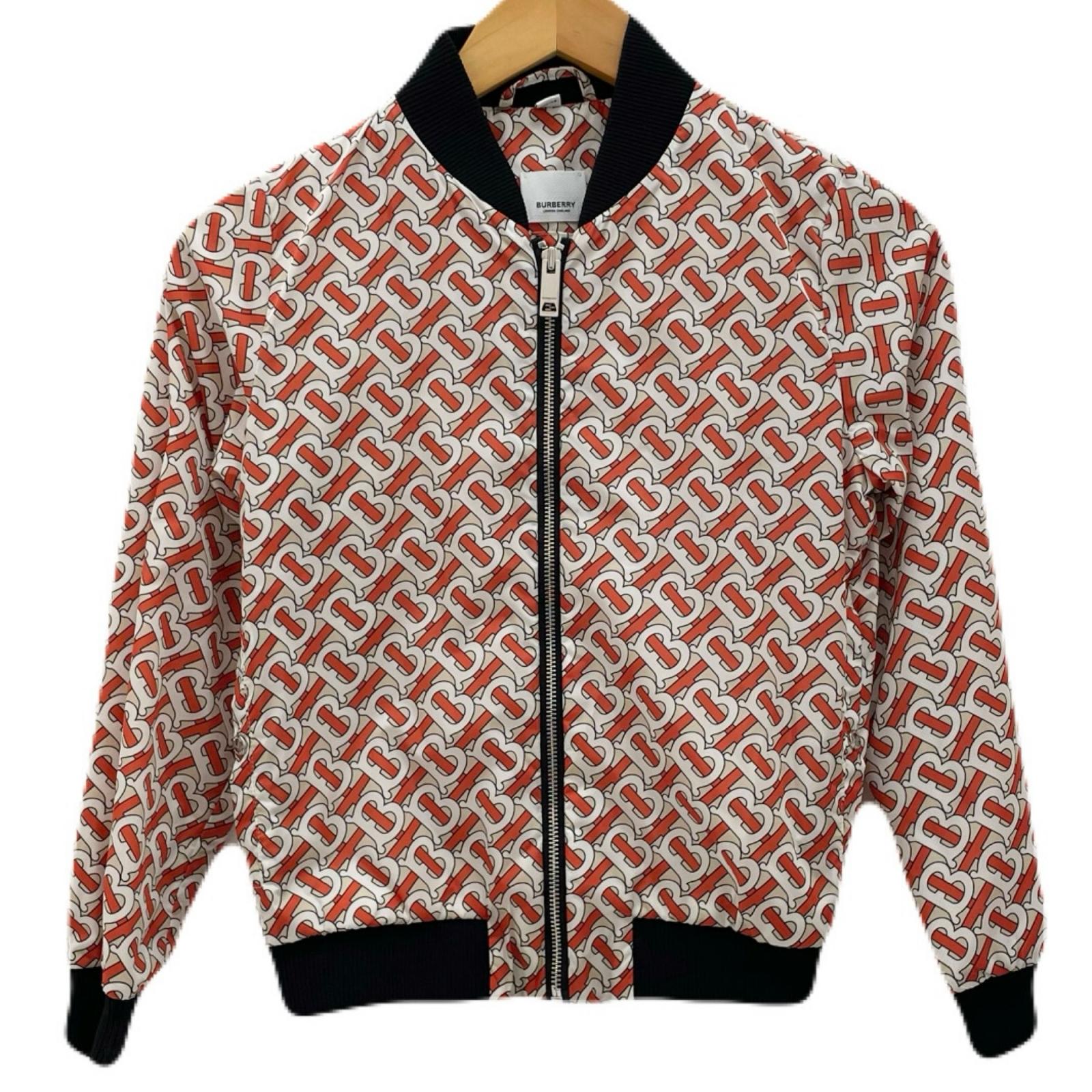 【中古】BURBERRY London England | バーバリーロンドンイングランド 【キッズ】上衣 白いこと×オレンジ色【尾張小牧店】