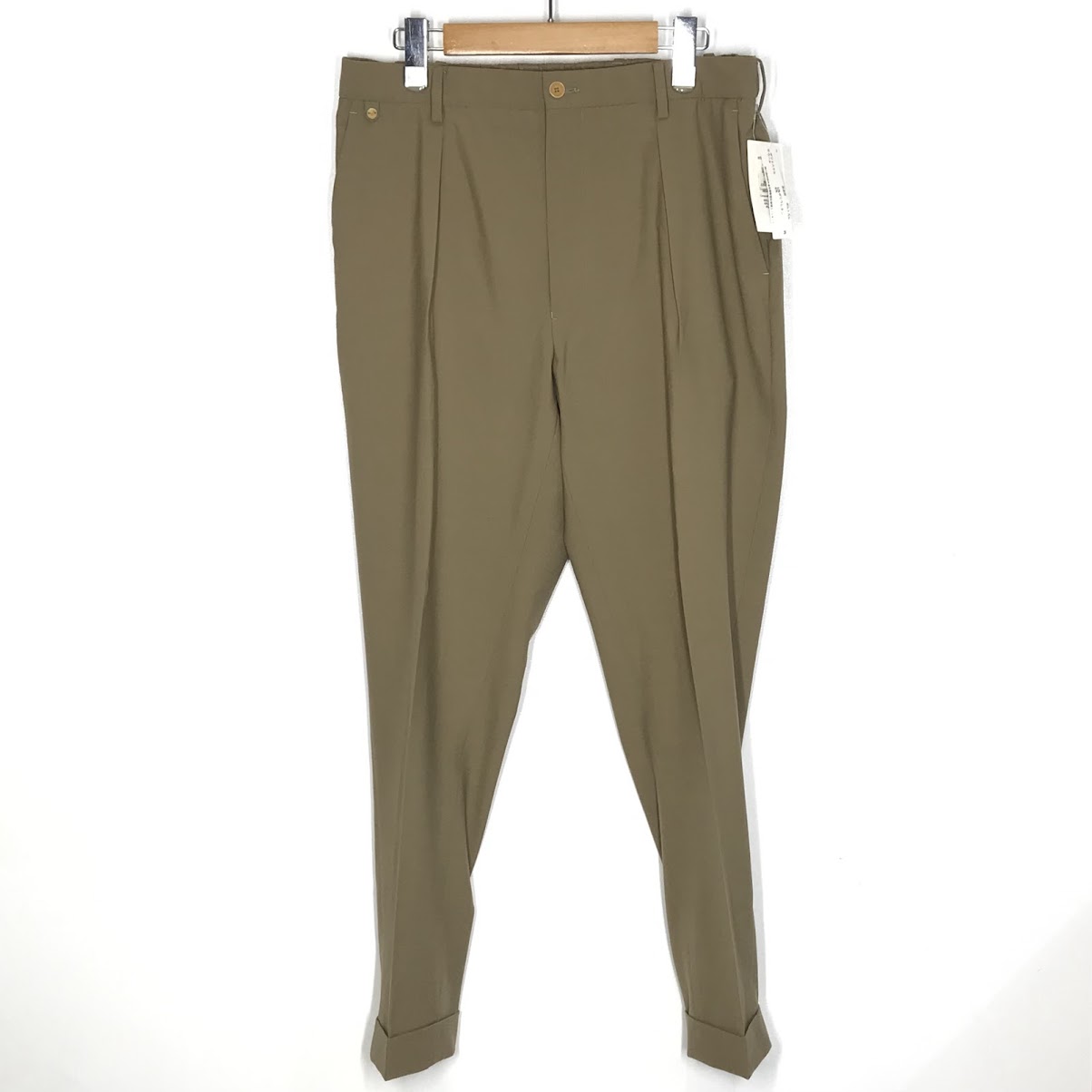 【中古】BERNARD ZINS | ベルナールザンズ VOYAGE TRAVELWEAR RIVOLI J スラックス ズボン下 ベージュ 大きさ：44【倉吉店】