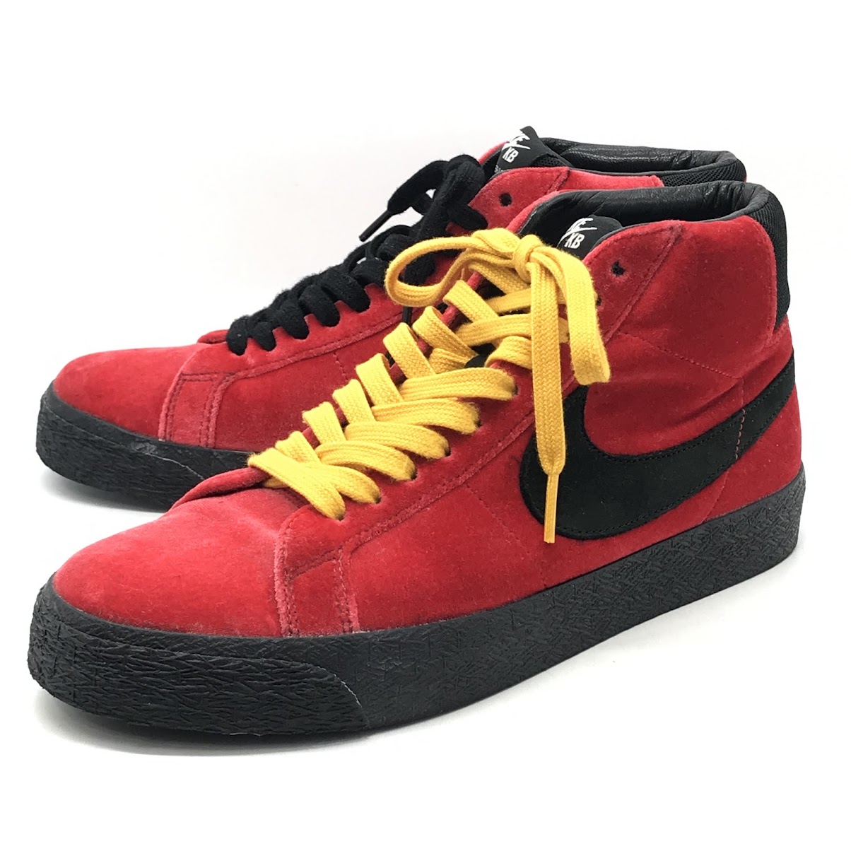 【中古】NIKE | ナイキ ×KEVIN BRADLEY(ケヴィン・ブラッドリー) SB ZOOM BLAZER MID ISO スニーカー CD2569-600 レッド 26.5cm【倉吉店】