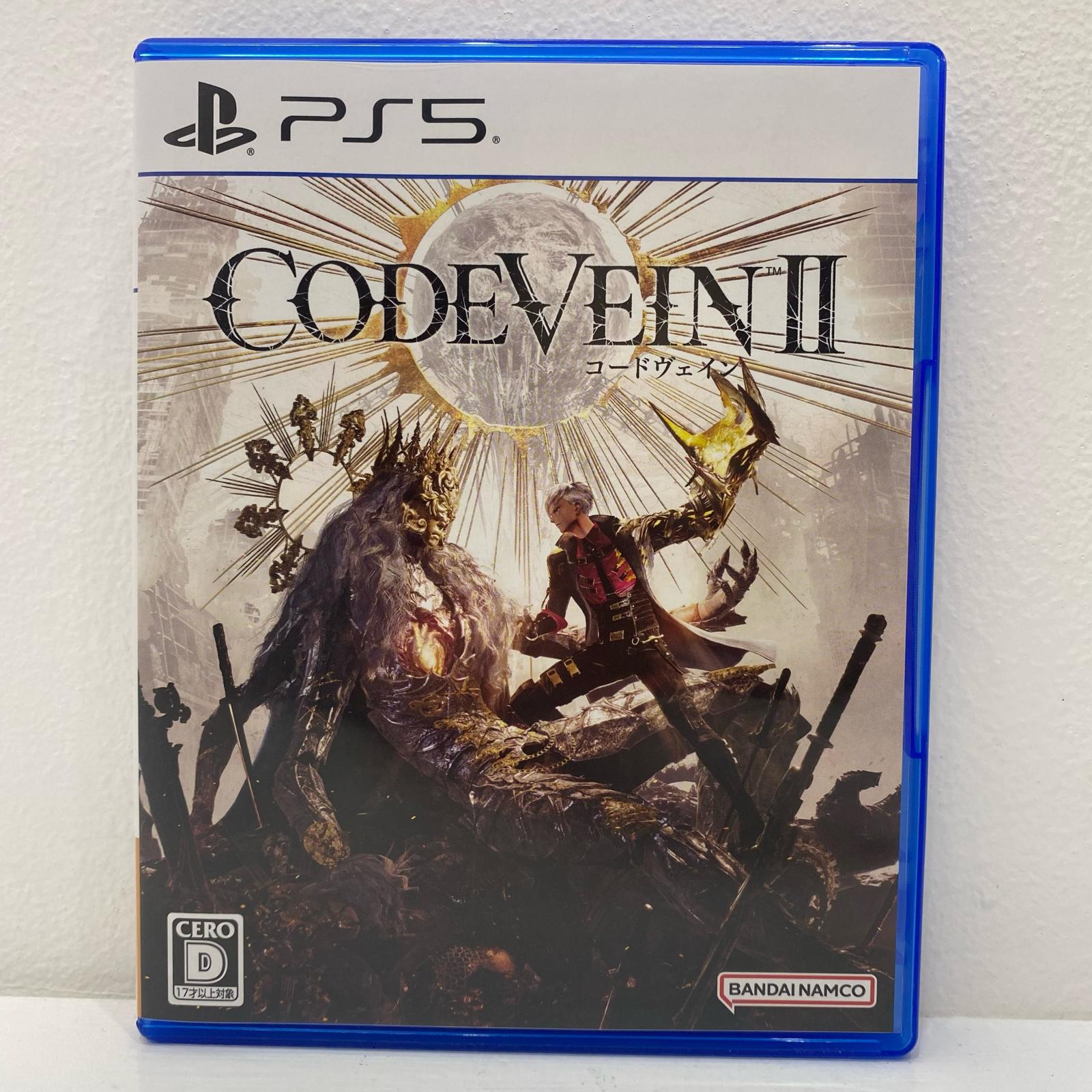 【中古】 ゲームソフト 通常版 CODE VEIN 2 プレイステーション5 アクションロールプレイング ELJM-30781【飾磨店】【代金引換不可・日時指定不可】【ポスト投函】