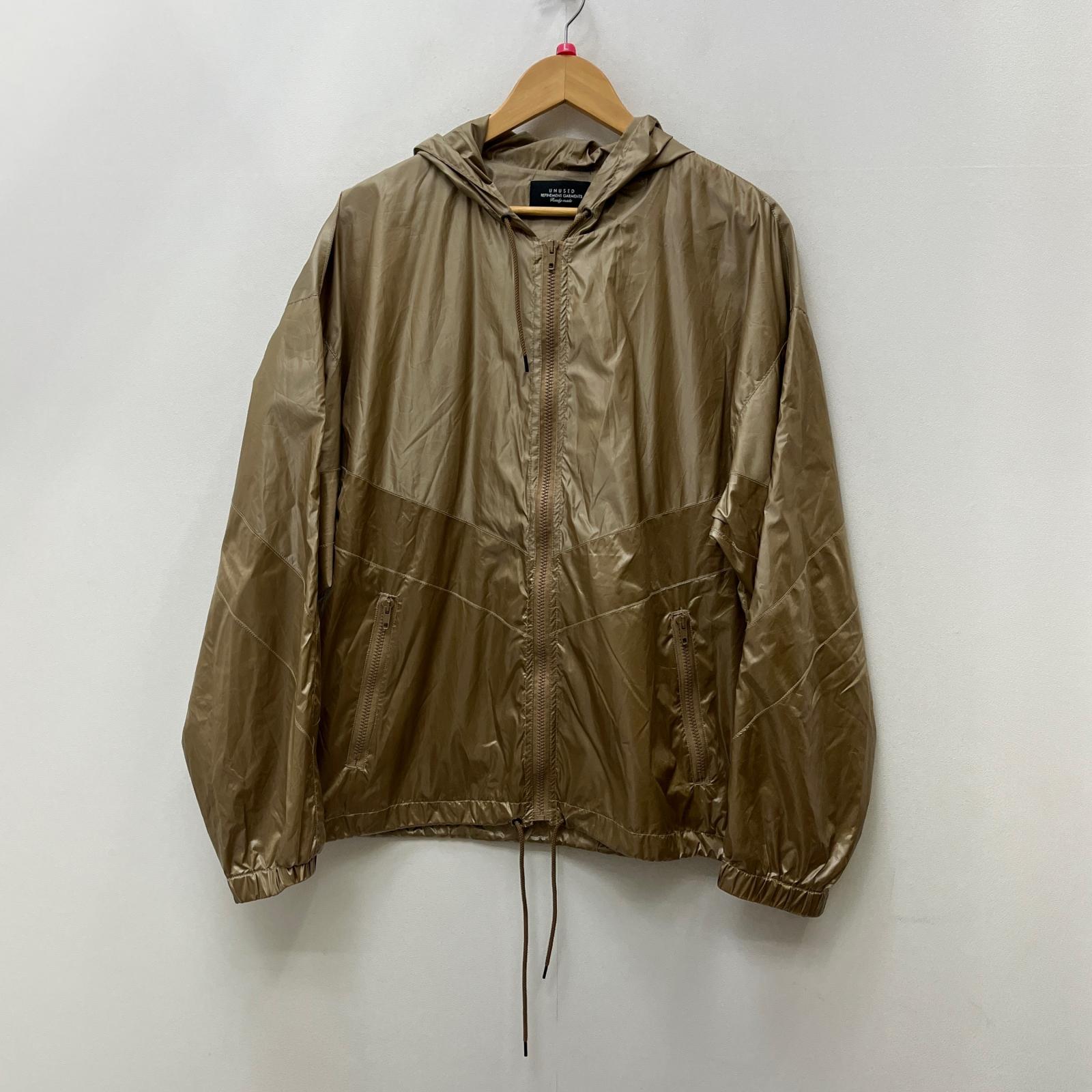 【中古】UNUSED | アンユーズド Nylon zip jacket. ナイロンジャケット US2350 ゴールド【加古川店】