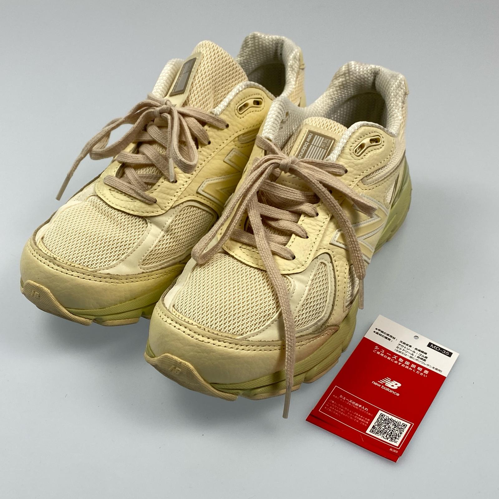 【中古】NEW BALANCE | ニューバランス スニーカー U990BO4 USA製 27.0cm ベージュ【姫路東店】|お宝市番館