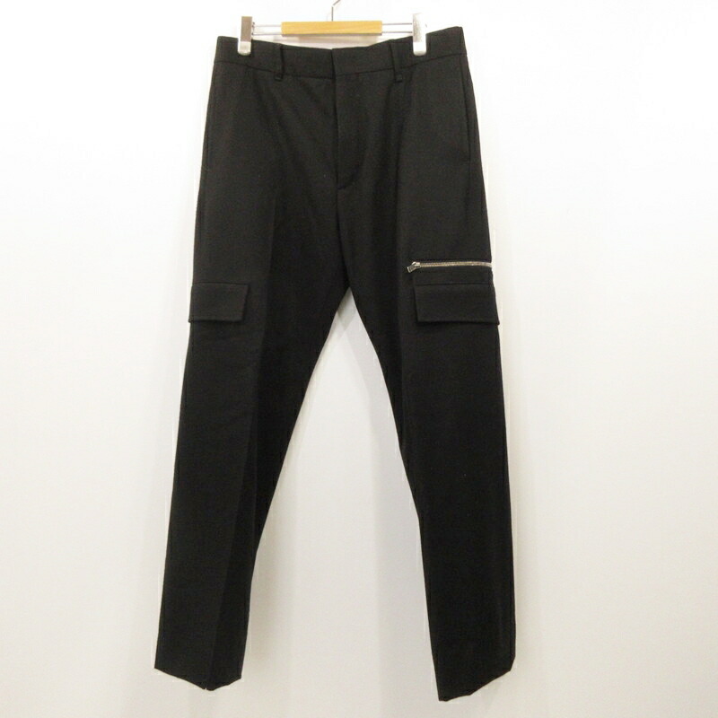 【中古】GIVENCHY | ジバンシィ パンツ BM51DL15D1 001 国内正規品 ブラック サイズ：50【姫路東店】