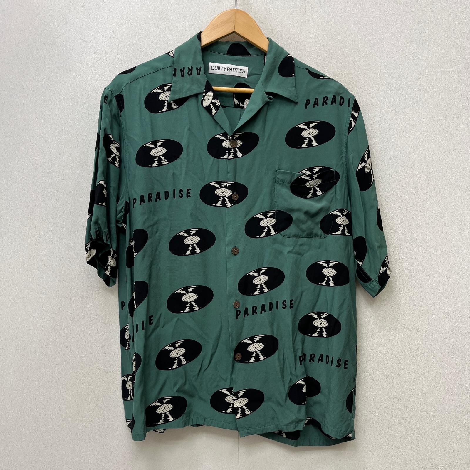 【中古】WACKOMARIA | ワコマリア RECORDS HAWAIIAN SHIRT 半袖シャツ サイズ：L【加古川店】