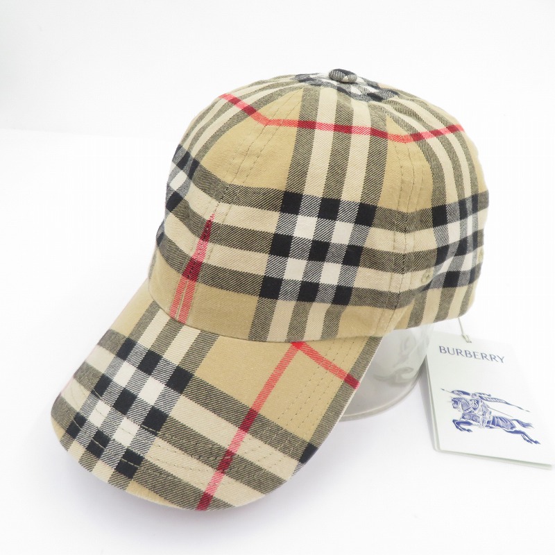 【中古】BURBERRY | バーバリー ARCHIVE CHECK 旗がしら 8075641-1002 ベージュ【瀬戸大橋店】