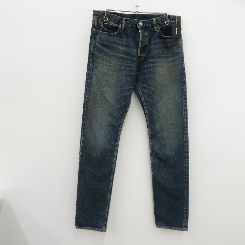 【中古】MINEDENIM | マインジーンズ ジーンズズボン下 FPKH101STUD-85-342 青碧 大きさ：34【瀬戸大橋店】