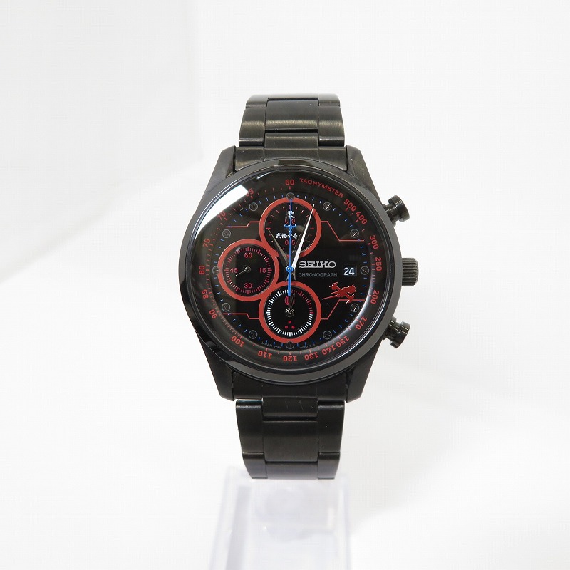 【中古】SEIKO | セイコー ×ｶｳﾎﾞｰｲﾋﾞﾊﾞｯﾌﾟ 世界300本限定 腕時計 アナログ自動巻き 7T92-HCZ0 ブラック【瀬戸大橋店】