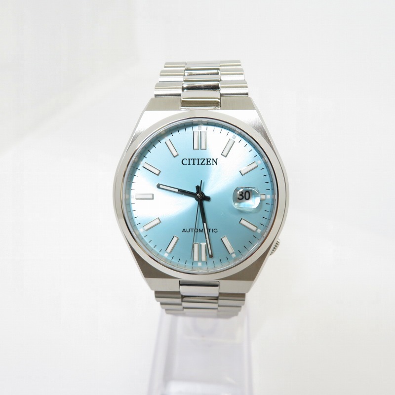 【中古】CITIZEN | シチズン 腕時計 アナログ自動巻き NJ0151-88M ライトブルー【瀬戸大橋店】|お宝市番館
