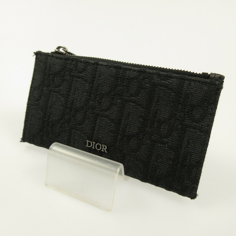 【中古】Dior | クリスチャンディオール OBLIQUE CARD HOLDER フラグメントケース 2ESBC250YSE H03E【姫路東店】