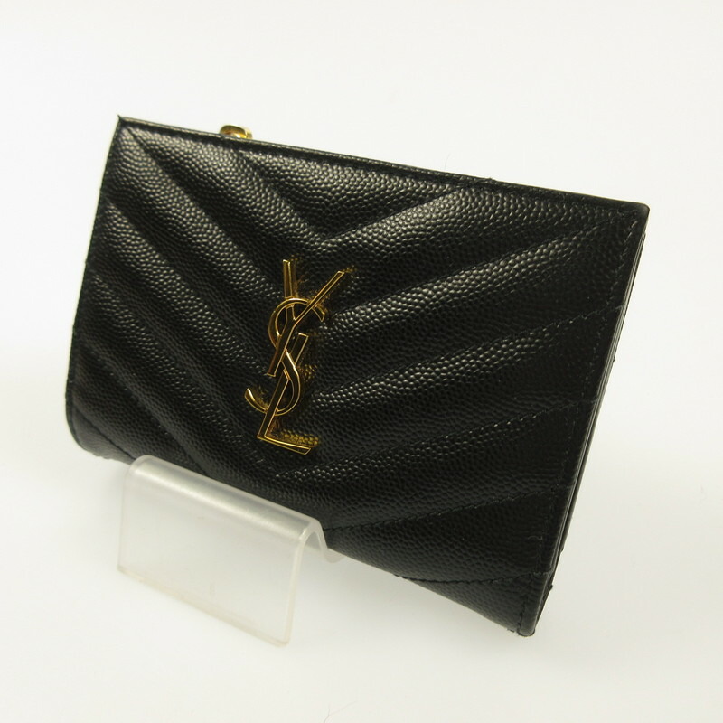 【中古】SAINT LAURENT | サンローラン 二つ折り紙入れ 575974【姫路東店】