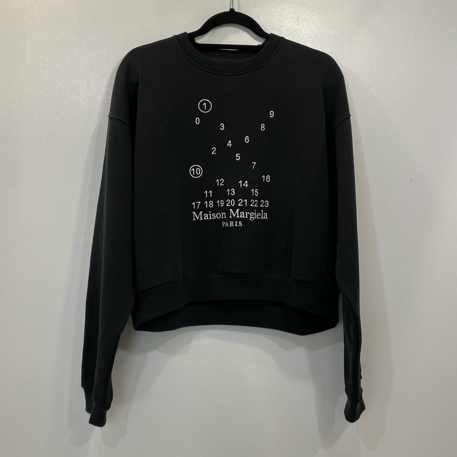 【中古】Maison Margiela | メゾンマルジェラ スウェット S51GU0118 S25540 スウェットシャツ 2022A/W 国内正規品 ブラック サイズ：S【姫路東店】