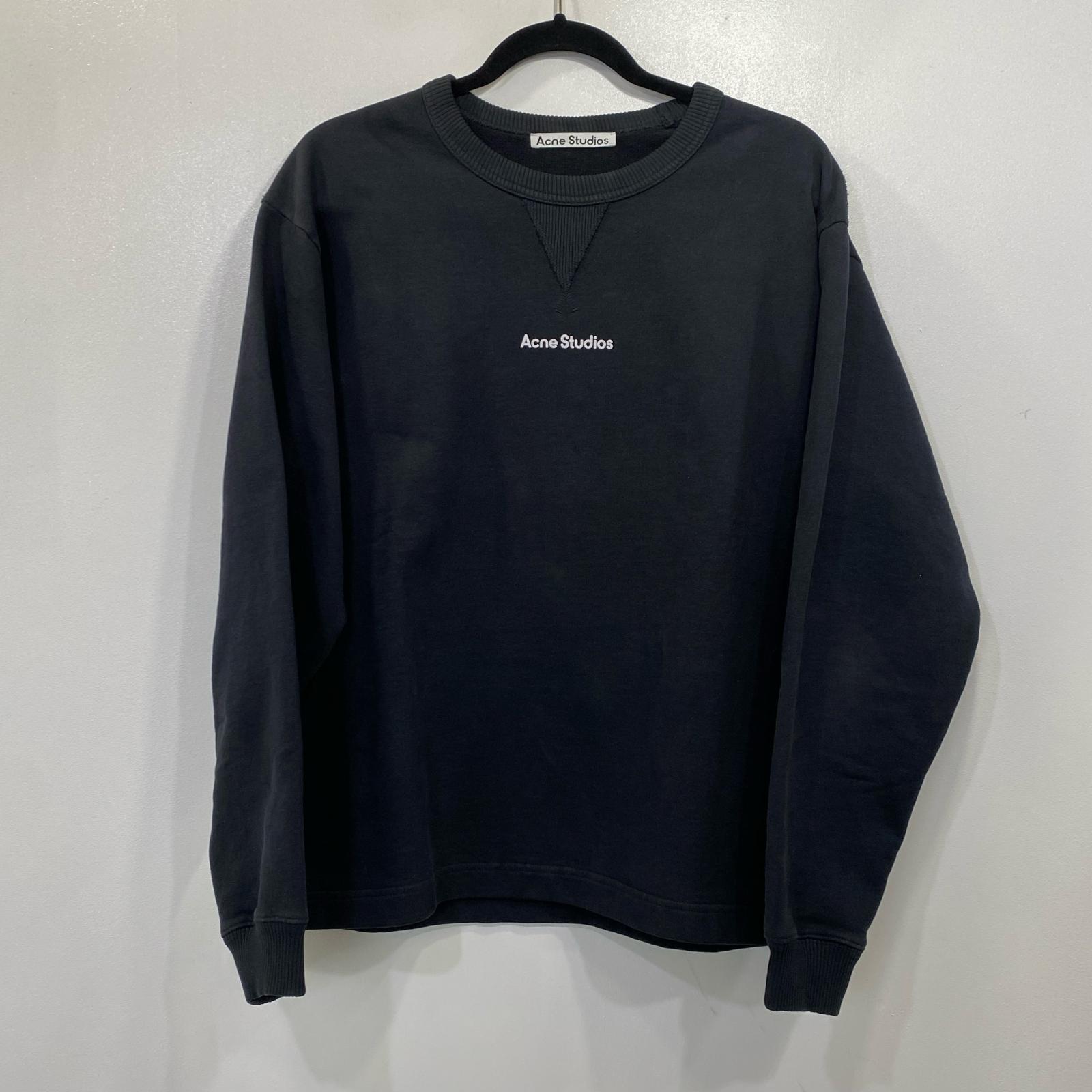 【中古】ACNE STUDIOS | アクネストゥディオズ スウェット FN-UX-SWEA000033 国内正規品 ブラック サイズ：XS【姫路東店】
