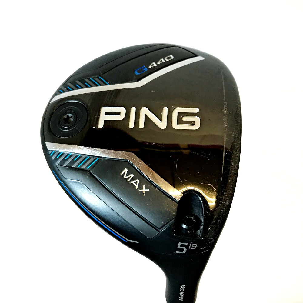 【中古】【ゴルフ用品】 PING | ピン G440 MAX (2025) 5W 19° TOUR2.0 CHROME FLEX S ヘッドカバー付【加古川店】
