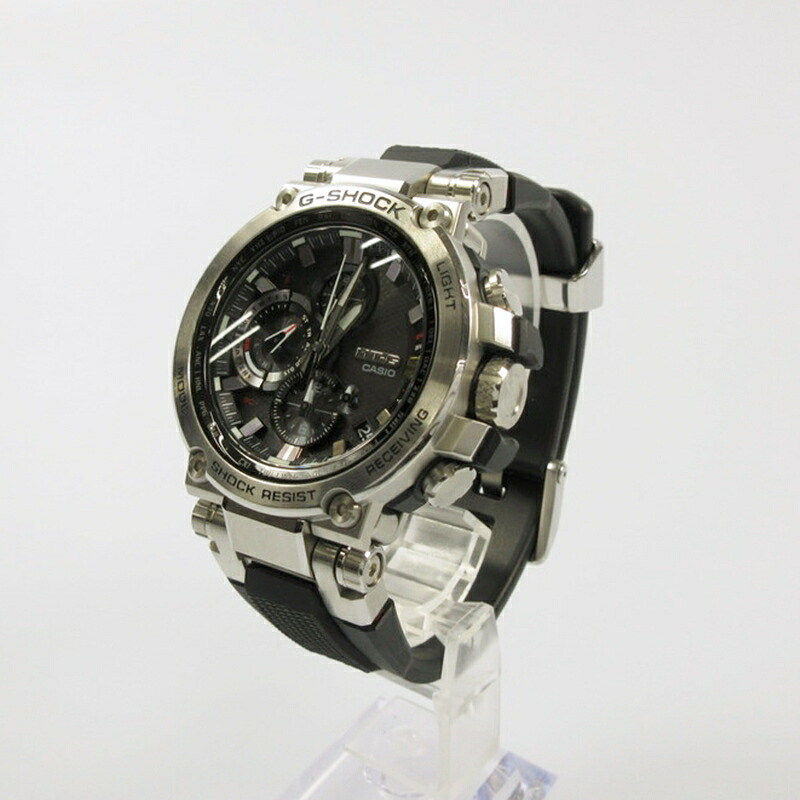 【中古】G-SHOCK | ジーショック MT-G 腕時計 MTG-B1000-1AJF アナログ電波ソーラー ブラック【姫路東店】 43,680円