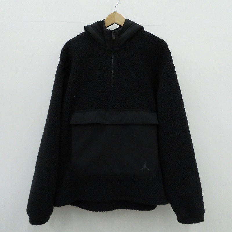 【中古】JORDAN | ジョーダン  FV7452-010 パーカパーカー 黒いこと 大きさ：L【瀬戸大橋店】