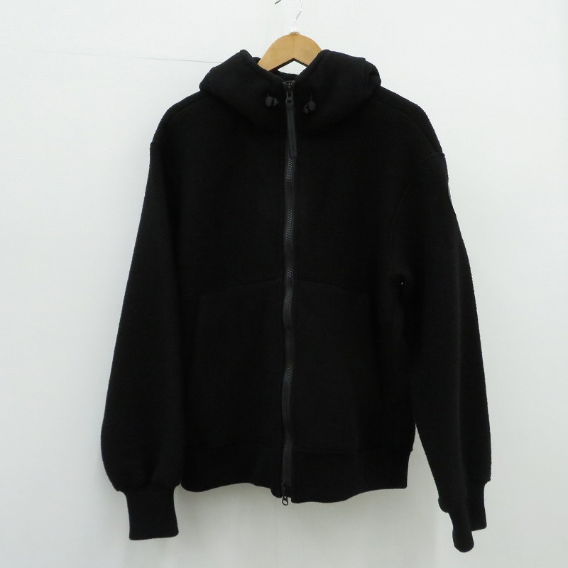 【中古】CANADA GOOSE | カナダグース Chilliwack Fleece Bomber - BD ミリタリーコート 7220MB ブラック サイズ:L【瀬戸大橋店】|お宝市番館
