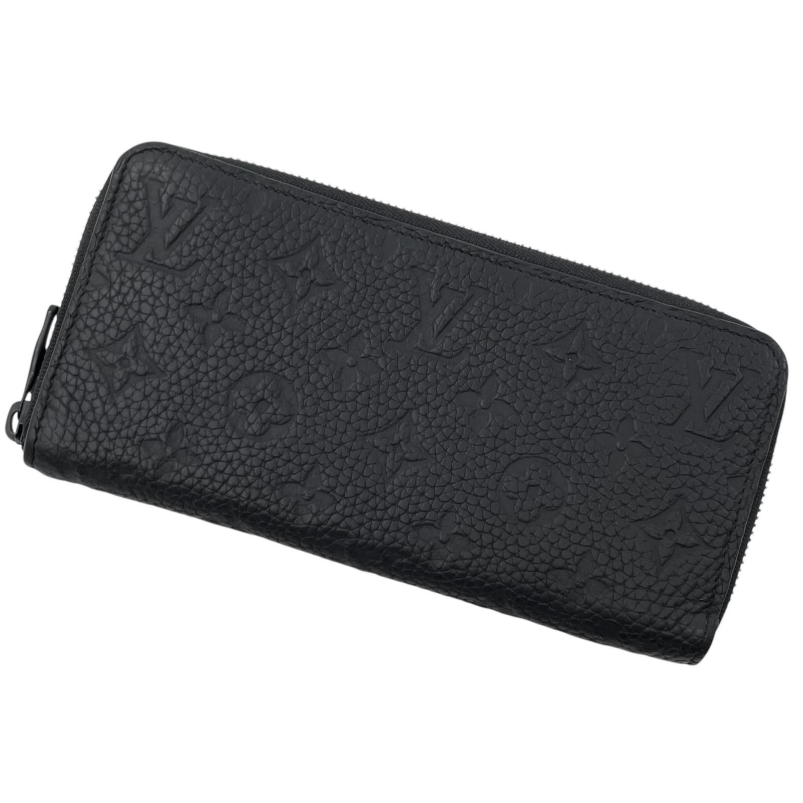 【中古】LOUIS VUITTON | ルイ・ヴィトン ジッピーウォレット ホリゾンタル モノグラム ラウンドファスナー長財布 M11721 ブラック【尾張小牧店】