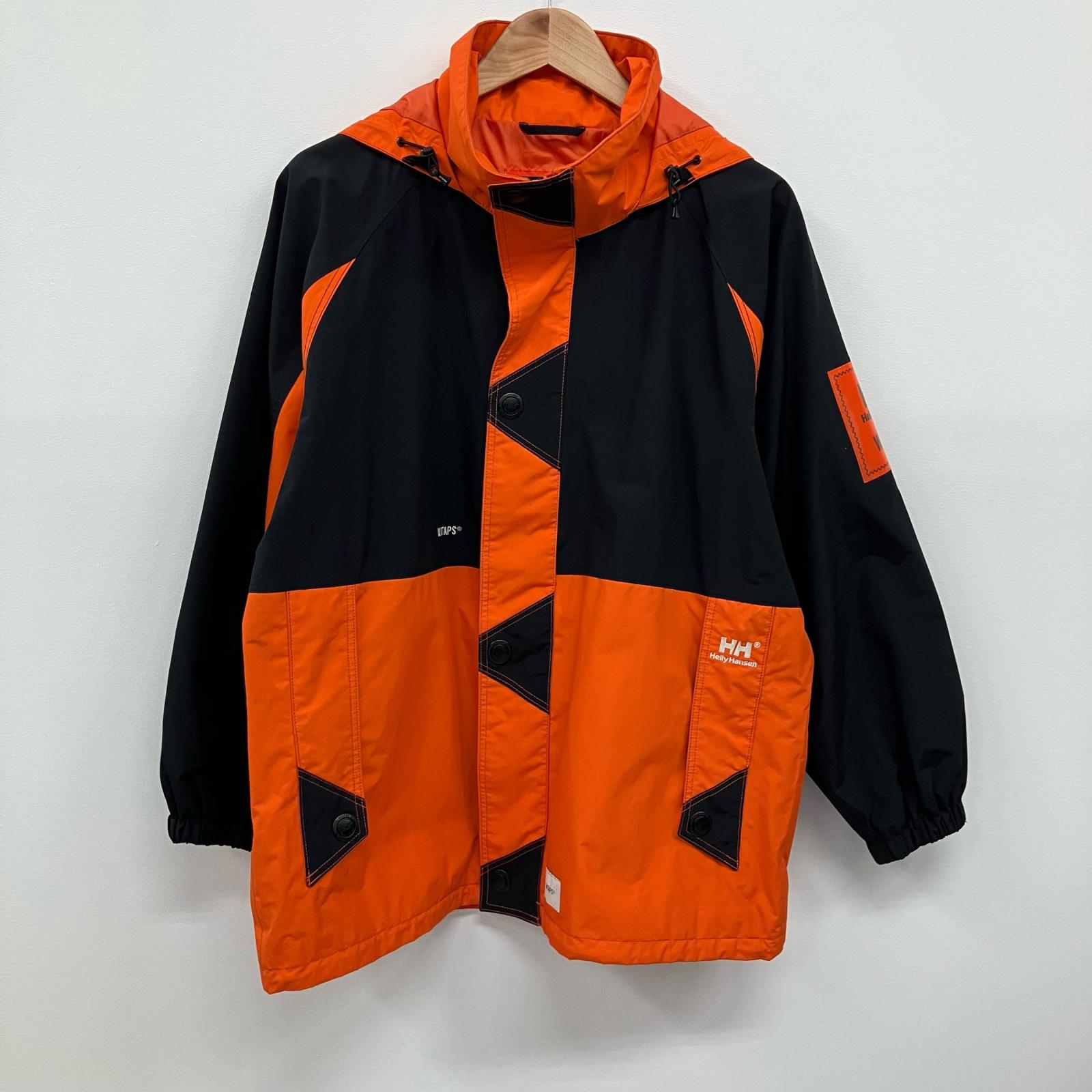 【中古】W)TAPS | ダブルタップス BOW JACKET お山パーカー HV12000W オレンジ色 大きさ：2【イオン広店】