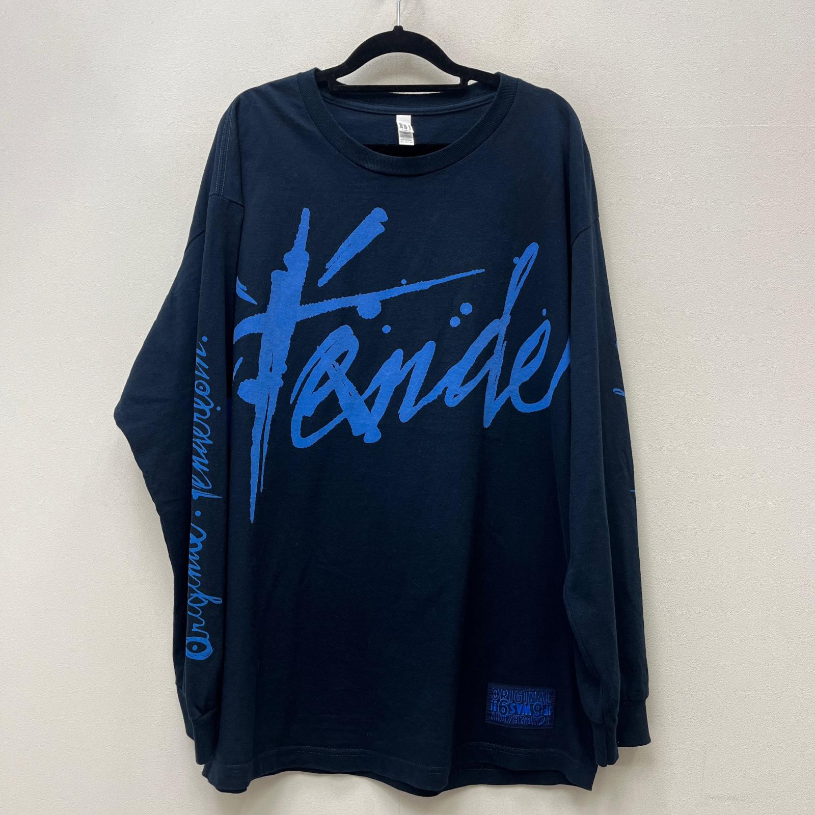 【中古】TENDERLOIN | テンダーロイン LONG SLEEVE TEE 2D 長袖Tシャツ ネイビー サイズ:XL【加古川店】|お宝市番館