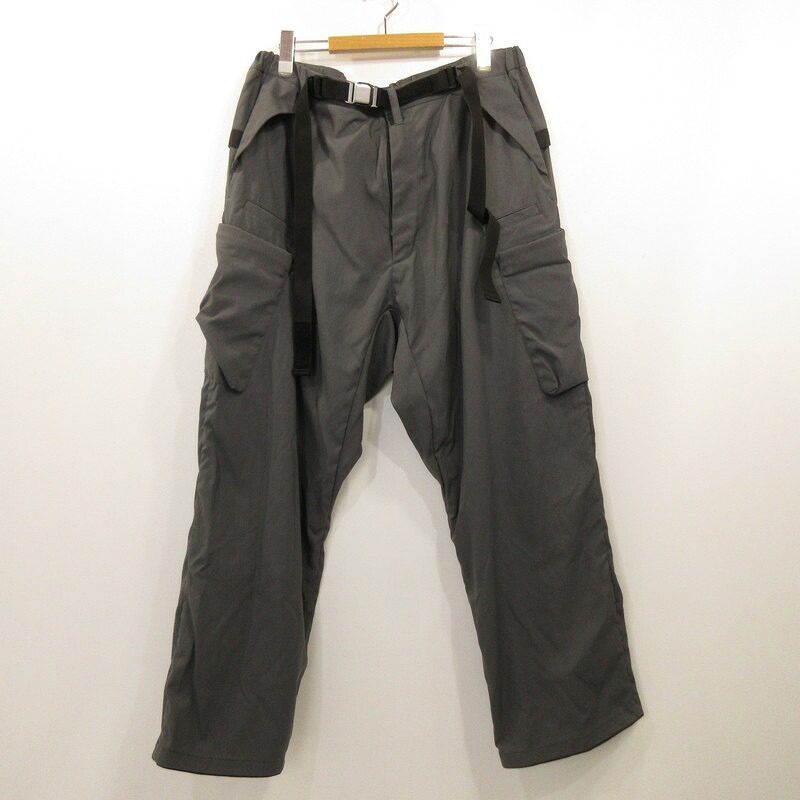 【中古】ACRONYM アクロニウム Nylon Stretch Cargo Trouser パンツ ACR-SS-24 P55-M グレー サイズ:M【姫路東店】|お宝市番館