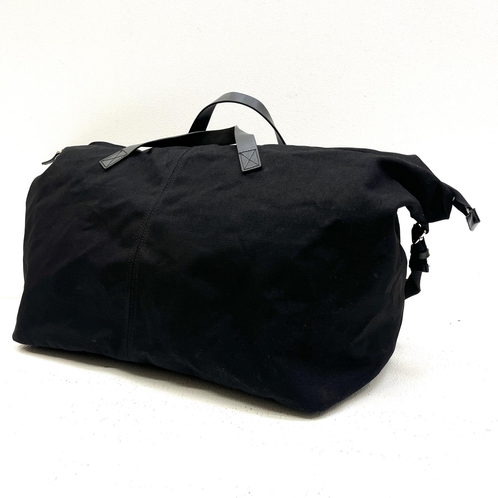 【中古】 PRY PU Canvas Front Zip Travel Bag その他バッグ ブラック【加古川店】