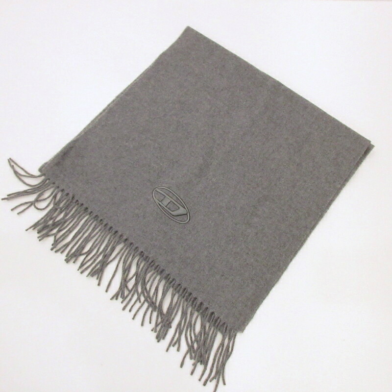 【中古】DIESEL | ディーゼル S-IMON-D-LONG えり巻き A21679 0AKBL 薄墨色【姫路東店】