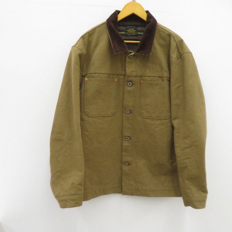 【中古】 Original Garment Brothers OG-7 細工物上衣  ベージュ 大いさ：44【瀬戸大橋店】