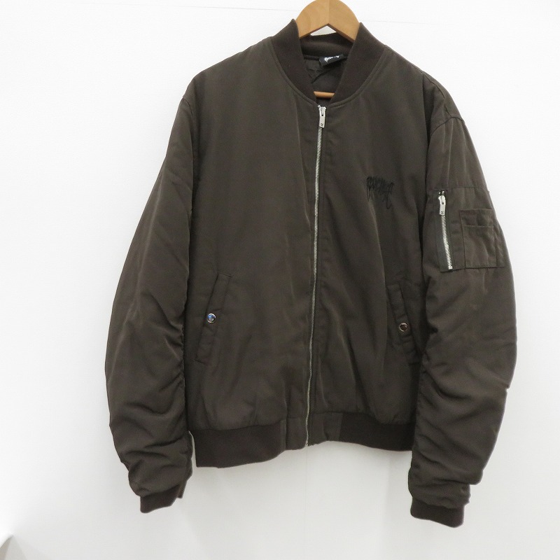 【中古】REVENGE GALLERY | リベンジギャラリー MA-1 ミリタリー上衣 赤銅色 大いさ：L【瀬戸大橋店】