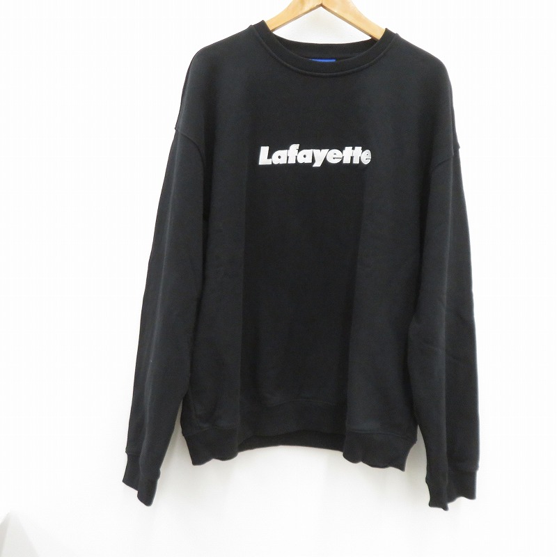 【中古】Lafayette | ラファイエット スウェット ブラック サイズ：XXL【瀬戸大橋店】