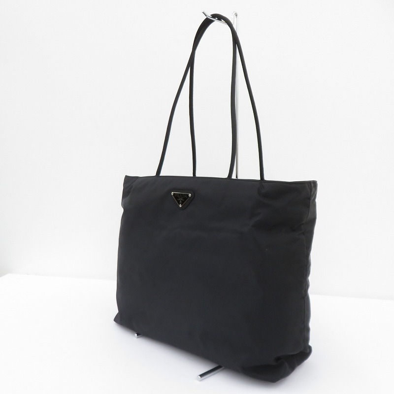 【中古】PRADA | プラダ TESSUTO CITY トートバッグ B7351 ブラック【瀬戸大橋店】