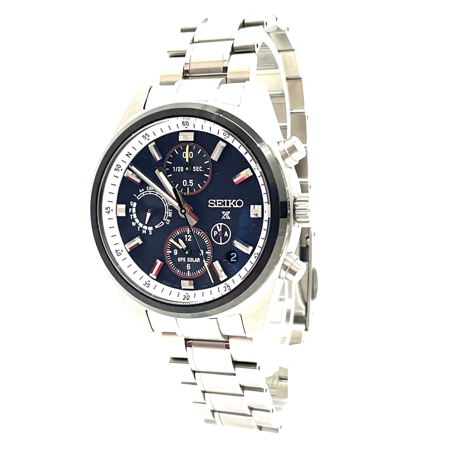 【中古】SEIKO | セイコー 腕時計 ブラック　SBED011/5X83-0AH0 SPEEDTIMER【尾張小牧店】
